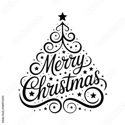 merry christmas and happy new year card