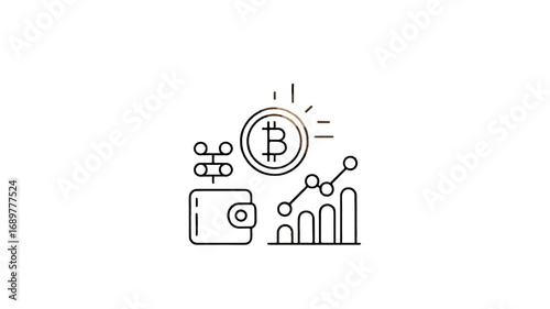 Bitcoin, Cryptocurrency, and Financial Growth.