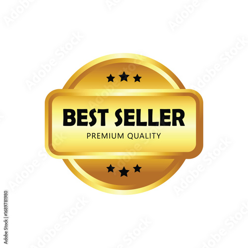 Best Seller label for business purpose