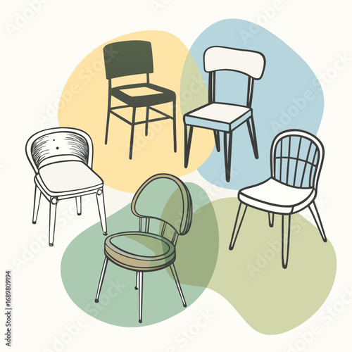set of chairs
