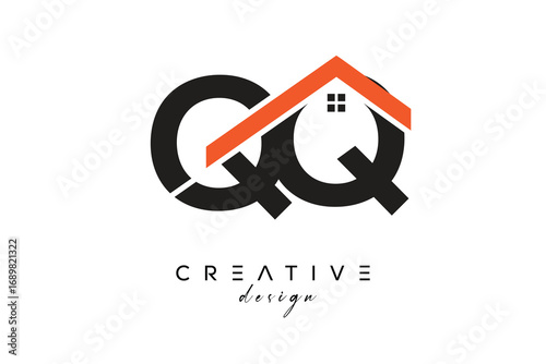 QQ Creative Real Estate Architecture Monogram and Home Logo