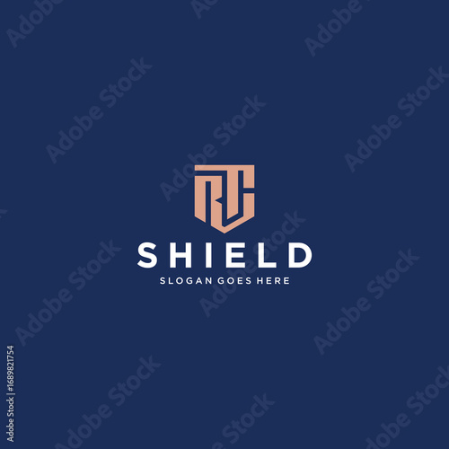 RC Shield Logo Design Inspiration	