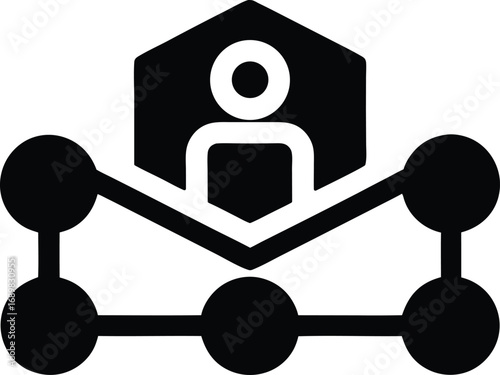 Training connection vector icon.eps