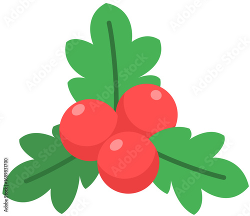 Vector Christmas Holly Berry