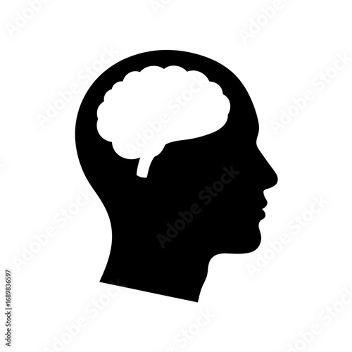 human head silhouette