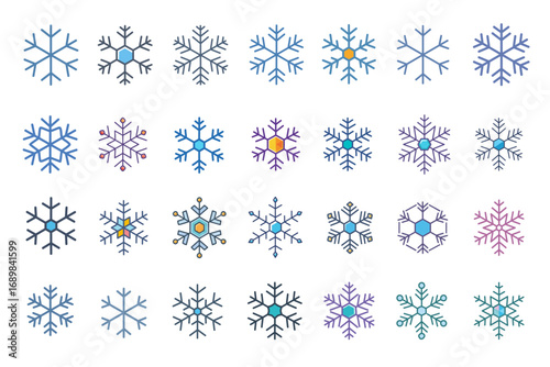 雪の結晶アイコン