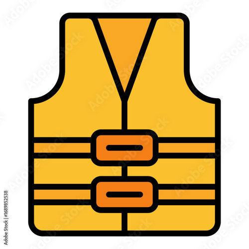 Lifesaver icon. Emergency help symbol. Safety protection and rescue support collection. Filled Line Icon