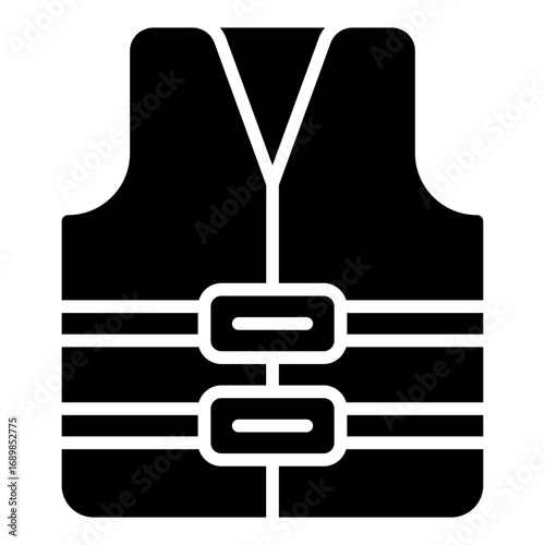 Lifesaver icon. Emergency help symbol. Safety protection and rescue support collection. Glyph Icon