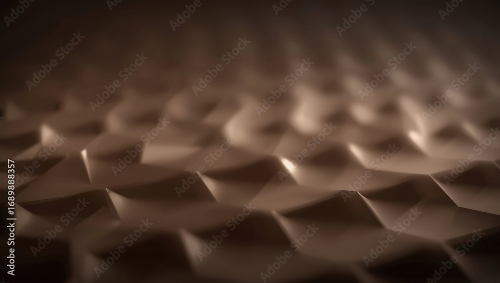 Obraz premium Abstract Geometric Pattern Texture: Modern Aesthetics with Depth, Lighting, and Shadows for Interior Design and Artistic Decor