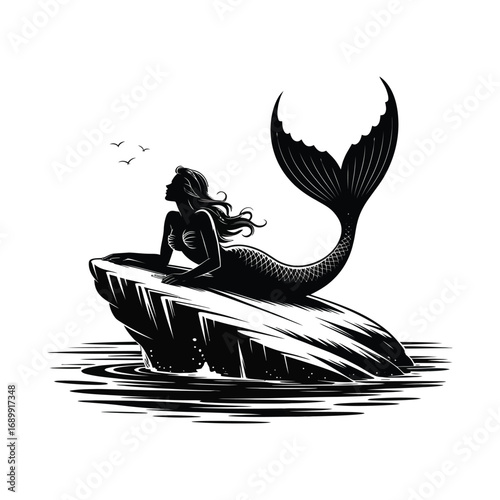 Breakdancers Silhouette Illustration Performing Acrobatic Moves Under Spotlight Design