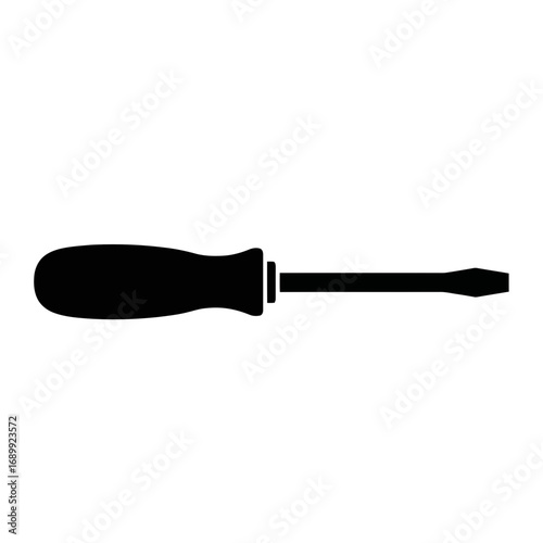 screw driver isolated on white