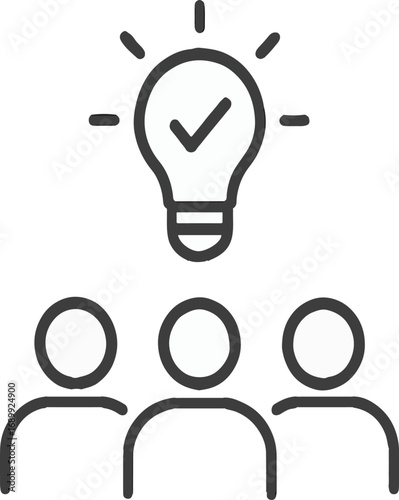 light bulb idea concept