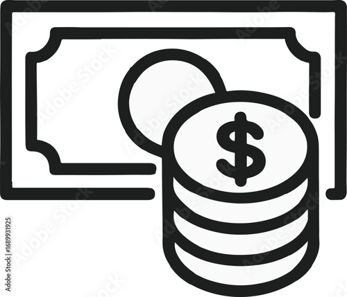 dollar sign icon