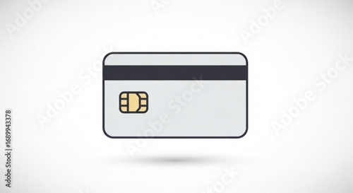 Credit card debit card payment method finance banking money shopping emv chip transaction business secure 100