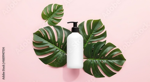 Natural Skincare Product Display.
