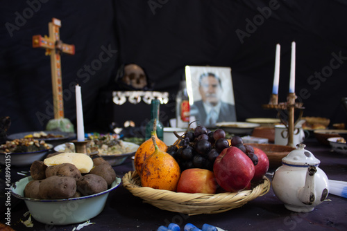 armado de mesa para el dia de todos los santos en peru