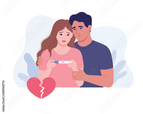 Unexpected Pregnancy Couple's Emotional Reaction to a Positive Test Result