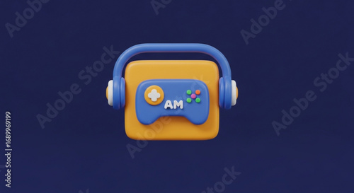 Gaming headset and controller for audio experience and immersive gaming sessions for entertainment and fun