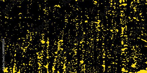 Vector black and gold cracked vector texture background. Vintage illustration populer art