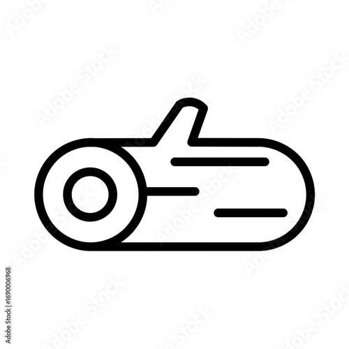 Wood icon design 