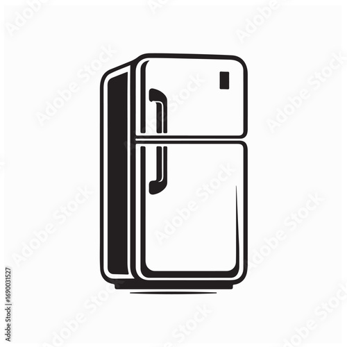 Fridge Logo Refrigerator Vector Images Isolated on white background