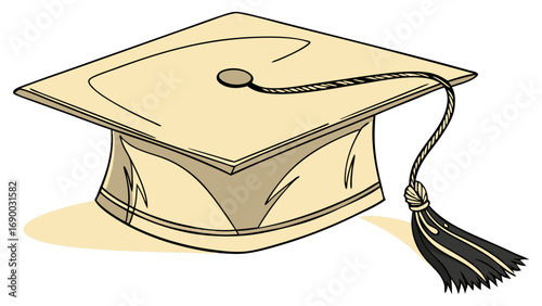 Graduation cap academic hat mortarboard graduation ceremony education academic achievement success celebration knowledge learning school university college higher education diploma degree commencemen.