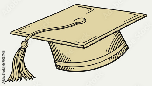 Graduation cap academic hat mortarboard tassel education achievement success ceremony graduation ceremony college university school learning knowledge wisdom degree diploma scholar student graduate c.