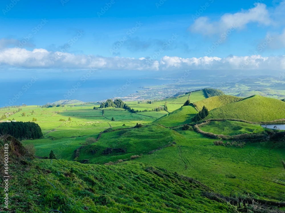 Obraz premium Azores landscapes, Sao Miguel island