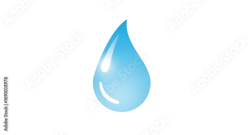 Water drop vector illustration for download aqua raindrop graphic clean fresh liquid blue droplet moisture design 100