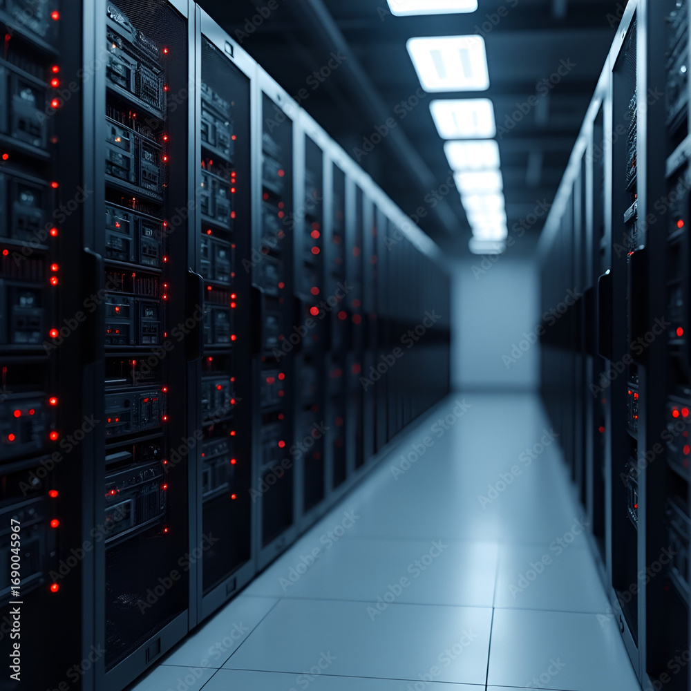 Fototapeta premium server room or data center