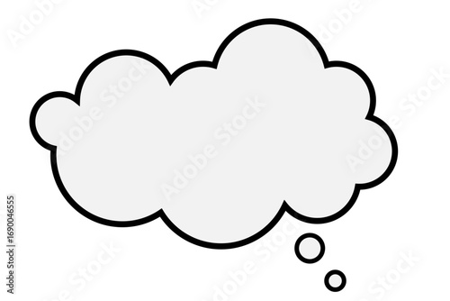 thinking bubble cloud