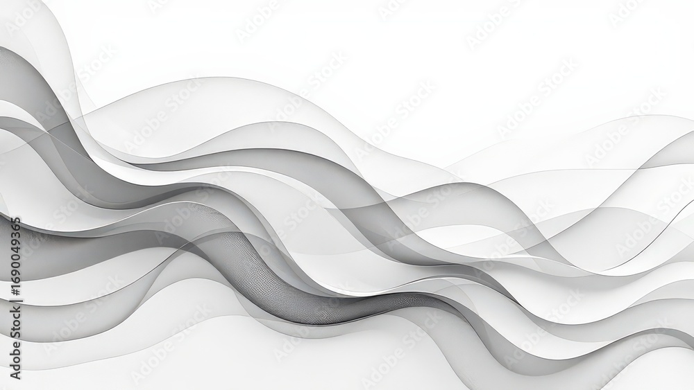 Obraz premium Abstract Flowing Waves Texture Overlay Background
