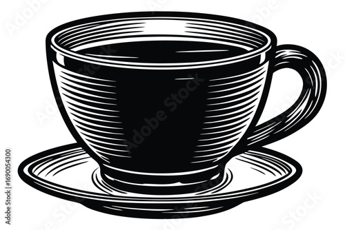 empty coffee cup vector