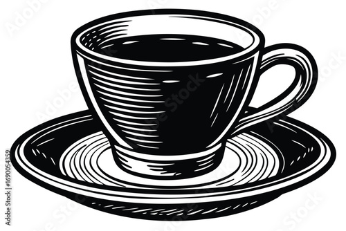 espresso cup vector