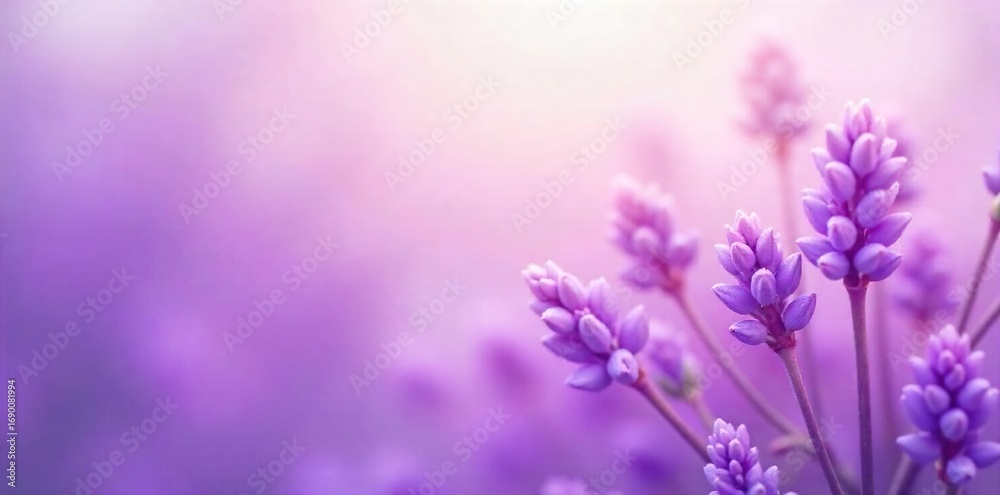 Obraz premium Soft, dreamy lavender background perfect for design projects, websites, presentations, and more A calming and versatile image ideal for adding a touch of serenity to your work , ethereal, soft