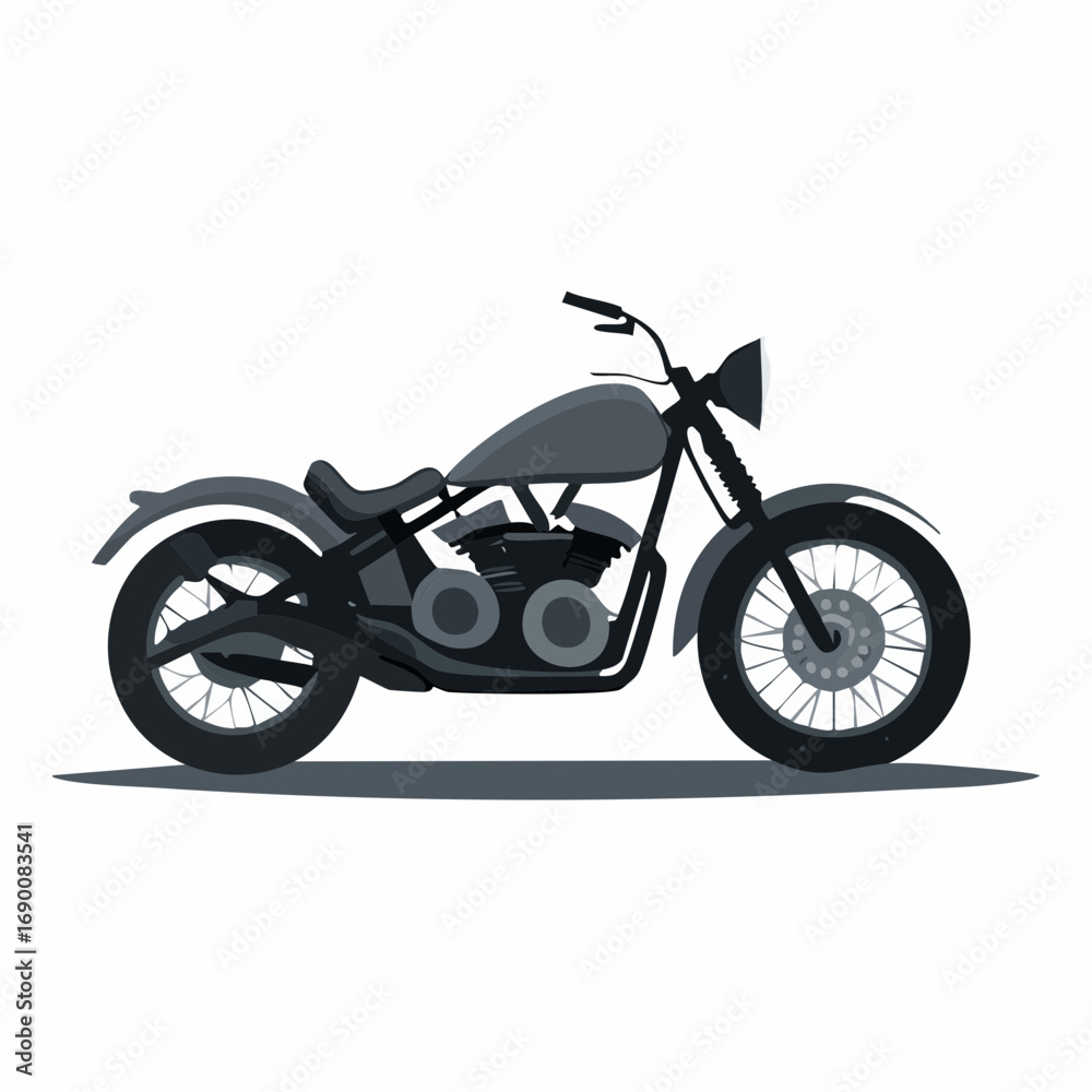 Fototapeta premium motorcycle vector illustration