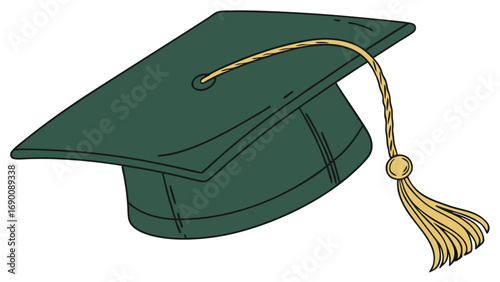 Graduation Cap Academic Hat Mortarboard Graduation Ceremony Education Symbol Success Achievement Knowledge Learning Degree Diploma University College School Student Celebration Commencement Scholarsh.