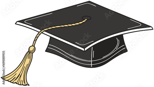 Graduation cap academic hat mortarboard tassel graduation ceremony education school university college learning knowledge success achievement celebration commencement degree diploma graduate student .
