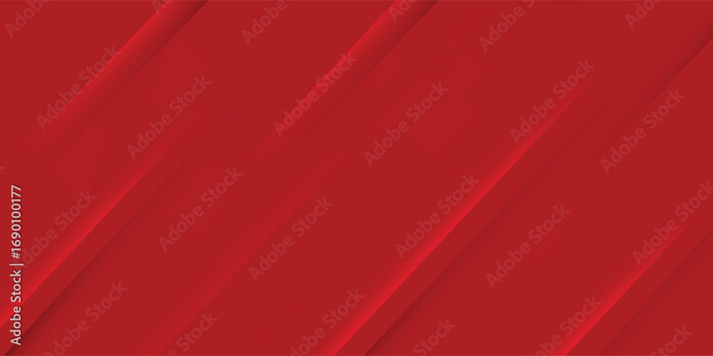 Obraz premium Abstract red banner background. Vector abstract graphic design banner pattern presentation background web template.