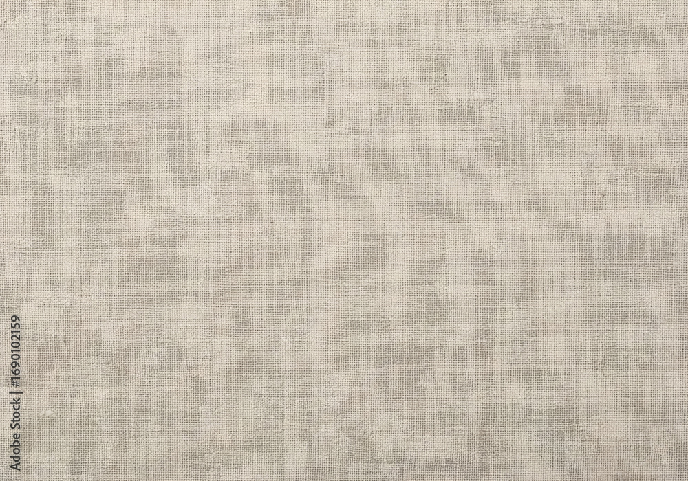 Fototapeta premium Simple Beige Woven Fabric Texture