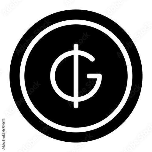 money coin icon, token coin icon