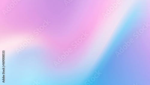 Pastel Pink to Blue Gradient Background