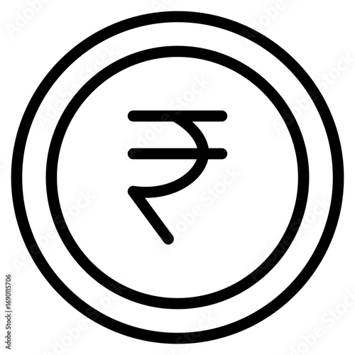money coin icon, token coin icon