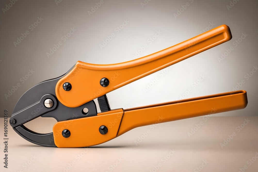 Fototapeta premium Durable Orange Pipe Cutter Tool