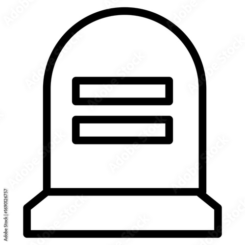 gravestone icon