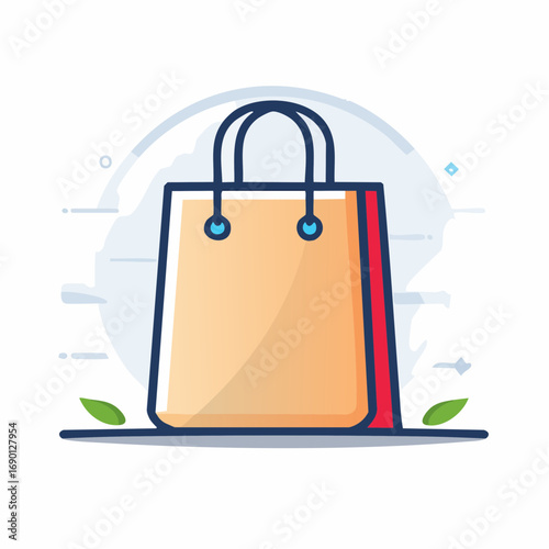Simple Paper Shopping Bag Design