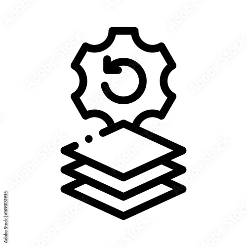 batch production line icon