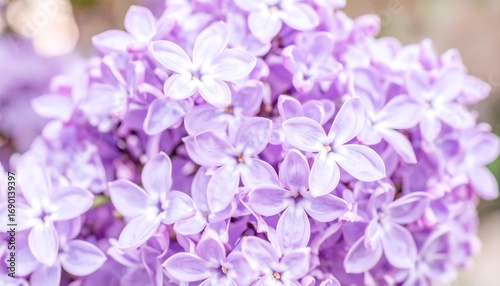 Lilac Flowers Close Up