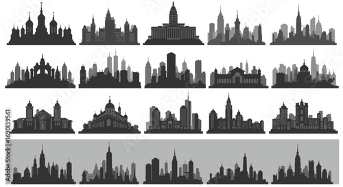 collage of houses of parliament