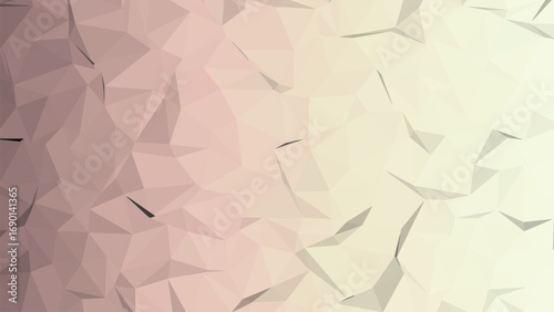 Abstract Beige Polygon Geometric Background